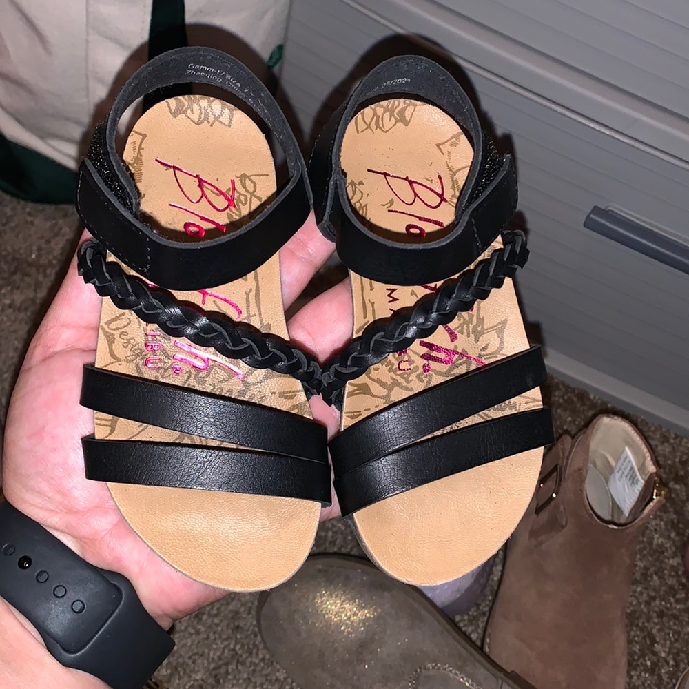 Toddler Black Sandal